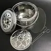 Brasero de Carbón Nuevo Engrosado Hoguera Portátil Pequeño Recipiente de Carbón Recipiente para Barbacoa Estufa de Calefacción Hogar Exterior
