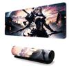 Alfombrilla de Ratón para Gaming Estilo Anime Extra Grande con Bordes Reforzados para Chicos E-Sports Teclado de Ordenador Grande Alfombrilla Engrosada Antideslizante
