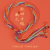 Envío Gratis Pulsera de Hilo de Algodón Tejida a Mano Estilo Tíbet, Cuerda Trenzada DIY Pura Hecha a Mano para Hombres y Mujeres, Pulsera de Cuerda Multicolor Thangka