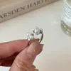 Anillo Abierto de Flor de Perla Incrustada con Circonita, Anillo para Dedo Índice Estilo Retro Francés de Lujo Ligero, Accesorio de Mano Elegante y Versátil para Mujeres, Diseño de Nicho