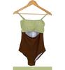 Fábrica de Origen estilo ins estilo coreano combinación de colores traje de baño de una pieza dos piezas sexy para mujer traje de baño de vacaciones para mujer suministro transfronterizo