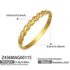 Pulsera Geométrica de Estilo Europeo y Americano con Diamantes, Acero Inoxidable Chapado en Oro de 18K, Pulsera de Cierre para Mujer, Joyería Versátil y Elegante de Lujo Ligero