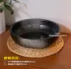 Cama de Belleza Estilo Tailandés con Lavabo para Lavado de Manos, Decoración de Spa, Lavabo para Lavado de Manos de Yoga, Cuenco Cerámico para Aromaterapia