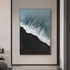Impresión Giclée Plana Artística, Arte de Pared Abstracto para Sala de Estar, Decoración de Vestíbulo, Estilo Moderno Minimalista de Lujo Ligero