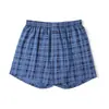 Calças de pijama de três pontos masculinas soltas Roupa interior masculina Calças Aro de algodão Calças boxer Calças boxer domésticas Calças grandes