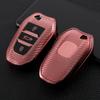 Adecuado para funda de llave de coche Dongfeng Peugeot 408 5008 fibra de carbono 308 508 dimensión 2008 logo 4008 funda protectora