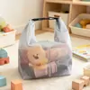 Bolsa de almacenamiento impermeable para ropa de gimnasio, natación y baño, bolsa con cordón de gran capacidad para hombres y mujeres, neceser pequeño para viajes al aire libre