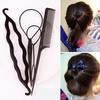Rizador de cabello cabeza de albóndiga coreano adulto esponjoso capullo de flor cinturón para el cabello herramienta accesorios para el cabello extractor de cabello de doble aguja