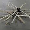Acessórios para máquina depenadeira Luva de cobre Cilindro ranhurado rolamento Estrutura de bambu Guia de arame Estrutura de cera guia de arame Acessórios da máquina