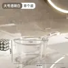 Cucharón de Plástico Transparente para Agua, Duradero y Engrosado, Irrompible para Uso en la Cocina del Hogar, Adecuado para Bañarse y Ducharse, Cucharón Grande de Cocina para Agua