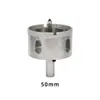 Broca de Diamante Soldada con Acabado Galvanizado para Posicionamiento y Perforación Precisa de Vidrio y Piedra