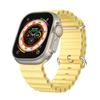 Adequado para Apple Watch S8 Iwatch8Se Pulseira Inteligente de Silicone Applewatch Ultra Pulseira Azul Marinho