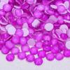 Wei Chen atacado fluorescente fundo plano broca de vidro strass neon DIY luminosa unha jóias broca de unhas