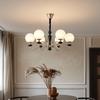 Lustre para Sala de Estar Moderno Estilo Mid-Century Hall Luz Principal Simples Americano Designer Estilo Nanyang Restaurante Quartos