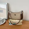 Bolsa de ombro transversal estilosa de nicho estilo coreano transfronteiriça, bolsa simples estilo bolinho para o dia a dia, bolsa feminina versátil, bolsa para o dia a dia, bolsa de ombro e transversal