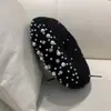 Fábrica de Boina de Lã Transfronteiriça Outono e Inverno Pequena Boina Estilo Chanel Chapéu de Artista Infantil Quente Em Estoque Atacado