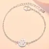 Comercio exterior europeo y americano joyería de moda nueva de verano todo partido popular caliente pulsera dulce para mujer tobillera de cruz simple
