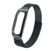 Adecuado para Correa de Pulsera Oppo Hebilla Milanésa Pulsera de Acero Inoxidable de Tres Eslabones Correa Metálica para Pulsera Oppo