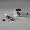 Gafas Luminosas de Colores LED Cyberpunk Nezha Vienen con un Sentido de la Tecnología para Celebridades de Internet Masculinas y Femeninas para Actuar en Discotecas