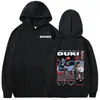 Tamanho Europeu TransfronteiriçoMoletom com Capuz Merch da Turnê Ada do Rapper Duki Masculino Feminino C