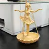Maceta colgante de bailarina para productos nuevos transfronterizos, manualidad de resina S