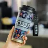 Pode ser impresso com logotipo, caneca de café de aço inoxidável 316, uso duplo, alto valor estético, caneca térmica com revestimento interno de cerâmica, caneca térmica de grande capacidade