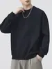 Roupas Masculinas Fengshe / Novo Suéter Retrô Japonês de Primavera e Outono Versátil Design Patchwork Masculino Blusa de Moletom Solta de Manga Longa