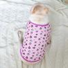 Petstyle Fadou Algodão Stretch Desenho Animado Colete Roupas para Cachorro Gordo Bago Cachorro Gordo Corgi Luta de Touros Garfield