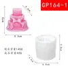 Hanwen Velas Aromáticas Creativas con Lazo Molde de Silicona para Pastel DIY Molde para Hornear Pasteles de Fondant y Chocolate