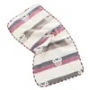 Toalla de Gasa Infantil de Seis Capas 25X50 Algodón Puro Tipo Jacquard para Bebé una Toalla Pequeña Toalla para Babas de Bebé de Guardería