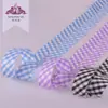 [Accesorios Xinyuanfa] Tira de Envoltura Cuadros Tian Zi Teñida en Hilo Textil para el Hogar Ropa Zapatos y Sombreros Tira Enrollable Tela de Envoltura