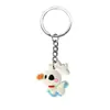 Série de Halloween Fornecimento Transfronteiriço Chaveiro Macio de Desenho Animado em PVC Pingente Pequeno para Mochila Escolar de Estudante Decoração de Pingente