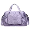 Nuevo diseño de lunares, bolso de hombro de gran capacidad para viajes de negocios y de placer, bolsa de equipaje plegable para estudiantes, bolsa deportiva y para el gimnasio unisex