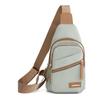 Bolsa de peito feminina transfronteiriça nova moda impermeável tecido de nylon bolsa de ombro compras ao ar livre leve casual bolsa carteiro