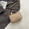 Bolso Pequeño Popular de Moda para Mujer 2026 Nueva Moda Bolso Cruzado Versátil con Acabado de Alta Gama, Bolso de Mano Cuadrado Pequeño