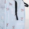 Bolsa de almuerzo portátil de cuero transfronteriza de otoño e invierno, bolsa de almuerzo aislante de dibujos animados de gran capacidad, bolsa de almuerzo de papel de aluminio impermeable, venta al por mayor