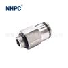 Sistema de almacenamiento de energía de refrigeración líquida conector contra incendios conector neumático de acero inoxidable niquelado de cobre codo PC recto PL de tres vías PLF