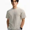 Nueva Camiseta de Manga Corta para Hombre, Nueva Camiseta Lisa de Manga Media con Cuello Redondo para Hombre de Verano, Camiseta Base, Estilo Japonés, Casual