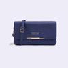 Bolsa Transversal Feminina Modelo Novo 2026 para Celular na Horizontal, Porta-Moedas Dupla Camada de Grande Capacidade, Bolsa Transversal Leve Multifuncional de PU