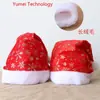 Maquillaje navideño ropa accesorios sombrero luminoso transfronterizo adulto niños viejo sombrero de Navidad decoraciones navideñas