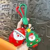 Acessórios de Boneca Fofa de Natal, Pingentes de Chaveiro Requintados, Charms para Bolsa, Decorações de Natal, Pequenos Presentes, Fonte de Suprimentos