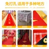Cinta de Doble Cara Shangmit de Tela con Adhesivo Fuerte y Rejilla, Alta Viscosidad, Fijación de Alfombras de Boda, Cinta Impermeable sin Rastro