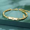 Nuevo estilo contigo collar de bambú suficiente moda femenina todo-partido diseño de nicho pulsera de bambú lujo ligero regalo para novia venta al por mayor