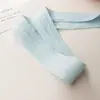 Fita Dobrada de Textura Fina, Macia e Ceroso, Vários Tamanhos, Material para Laço DIY Feito à Mão, Tira para Laço de Caixa de Presente com Flores, Acessórios de Vestuário