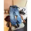 Jeans para Mujer Su Xin Lan/YOUMO 2026 Otoño Nuevo Estilo Coreano Relajado y Casual (con cinturón) 95200