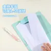Carpeta A4 con compartimentos al 50% de descuento, portapapeles de escritura portátil, resistente para uso estudiantil y de oficina, color macarrón