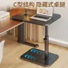 Tablero de Extensión para Escritorio, Altura Móvil y Ajustable, Mesa Lateral para Escritorio de Computadora de Pie, Soporte para Brazo, Bandeja para Teclado, Protector de Muñeca y Codo