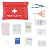 Kit de supervivencia de primeros auxilios europeo y americano, manta de supervivencia, kit de recuperación ante desastres, bolsa de supervivencia portátil para exteriores, venta minorista de Amazon