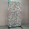 Cortinas de Fio Penduradas com Moldura de Fundo Dourada e Prateada, Adereços de Casamento, Cortinas de Porta Peroladas, Decorações de Teto para Casamento, Cortinas Coloridas de Fio com Lantejoulas e Contas