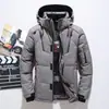 Jaqueta de Penas Masculina Transfronteiriça Novo Estilo Curto Masculina de Inverno para Exterior Espessada Roupa de Inverno à Prova de Frio Casaco Quente Moderno